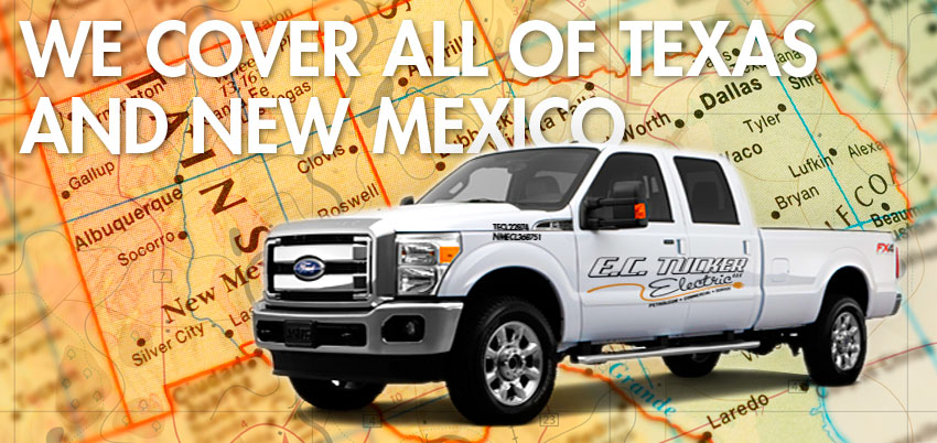 we service texas and new mexico